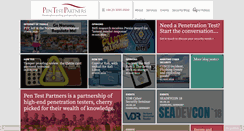 Desktop Screenshot of pentestpartners.com